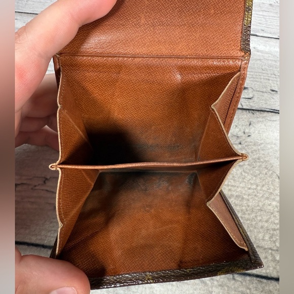 Louis Vuitton Portefeiulle Elise Trifold Wallet Monogram Canvas Leather - Picture 8 of 14